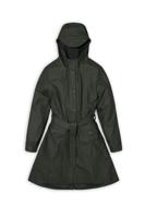Rains Curve Long Regenjas Dames Green M