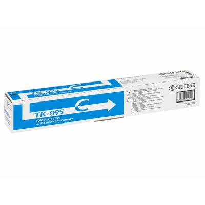 Originele Toner Kyocera TK-895C Zwart Cyaan