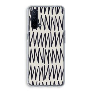 Marrakech Zigzag: OnePlus Nord CE 5G Transparant Hoesje
