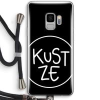 KUST ZE: Samsung Galaxy S9 Transparant Hoesje met koord