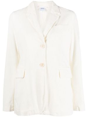 ASPESI blazer en velours côtelé - Blanc