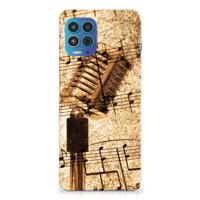 Motorola Moto G100 | Siliconen hoesje | met foto Bladmuziek