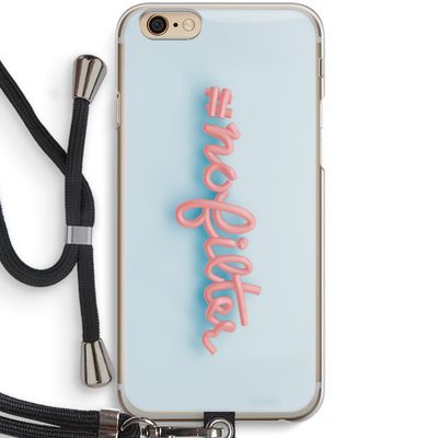 #nofilter: iPhone 6 / 6S Transparant Hoesje met koord
