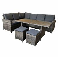 Dining hoekset palermo sicilian taupe Oosterik Home - Oosterik home