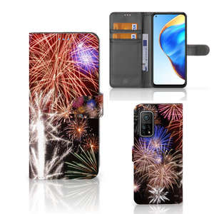 Xiaomi Mi 10T Pro | Mi 10T Wallet Case met Pasjes Vuurwerk