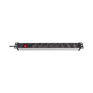 Premium-Line Technic Alu 19" 8x Stekkerdoos