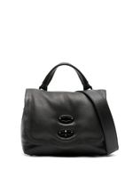 Zanellato mini sac à main Postina en cuir - Noir