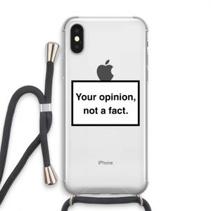 Your opinion: iPhone XS Transparant Hoesje met koord