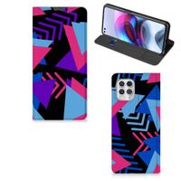 Motorola Moto G100 Stand Case Funky Triangle Motorola Moto G100 Stand Case Funky Triangle