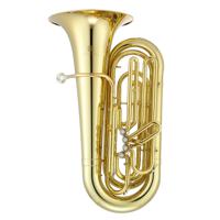 Jupiter JTU1010 BBb marching tuba (4/4 formaat, 4 front ventielen, gelakt) - thumbnail