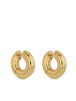 ANINE BING petites boucles d'oreilles Bold Link en or 14ct - thumbnail