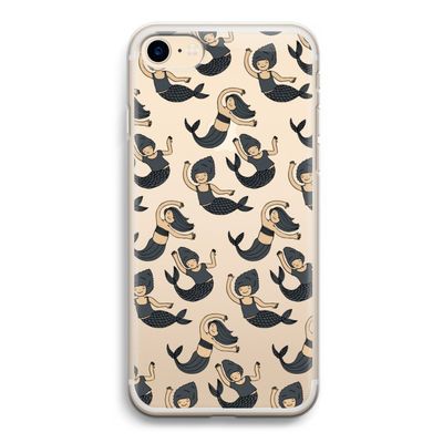 Zeemeermin: iPhone 7 Transparant Hoesje
