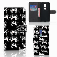 Nokia 7.1 Telefoonhoesje met Pasjes Koetjes - thumbnail