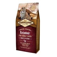 CARNILOVE Cat Adult Energy & Outdoor Reindeer - droog kattenvoer - 6kg