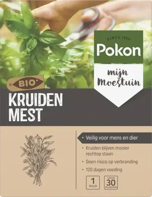 Pokon Bio Kruiden Mest 1kg