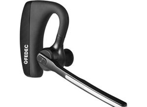 Fedec K10C Bluetooth Headset met Microfoon en Accu - Perfect om handsfree te bellen