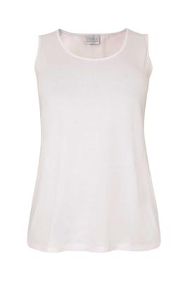 Yoek Top relax fit | Wit | Maat 58/60
