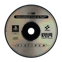 International Track and Field (platinum)(losse disc)