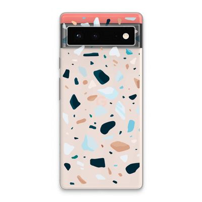 Terrazzo N°13: Google Pixel 6 Transparant Hoesje