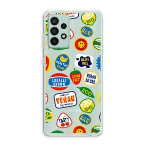 Fruitsticker: Samsung Galaxy A52s 5G Transparant Hoesje