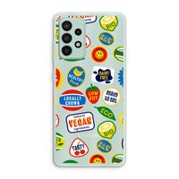 Fruitsticker: Samsung Galaxy A52s 5G Transparant Hoesje