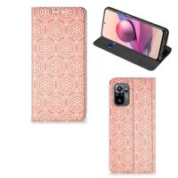 Xiaomi Redmi Note 10 4G | 10S | Poco M5s | Hoesje met Magneet | Pattern Orange