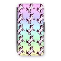 Musketon Unicorn: iPhone 7 Flip Hoesje