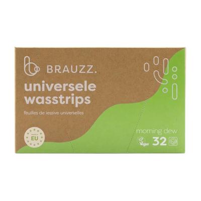 Brauzz Wasmiddeldoekjes | Wasstrips Ochtenddauw 32 wasbeurten Brauzz Wasmiddeldoekjes | Wasstrips Ochtenddauw 32 wasbeurten