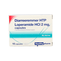 Loperamide 2mg diarreeremmer 10 Capsules