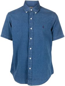 Polo Ralph Lauren chemise en coton à manches courtes - Bleu