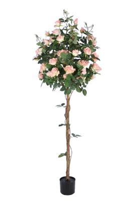 Kunstplant Rozenboom 180cm Kunstplant Rozenboom 180cm
