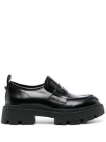 Ash mocassins Genial en cuir - Noir Ash mocassins Genial en cuir - Noir