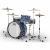 Pearl President Deluxe Ocean Ripple 3-delige shellset 13-16-22 inch