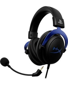 HP HyperX Cloud Headset Bedraad Hoofdband Gamen Zwart, Blauw