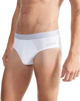 2-Pack heren slips - GO Abc brief - Biologisch katoenen heren onderbroeken met elastische band - Milieuvriendelijk - Duurzaam