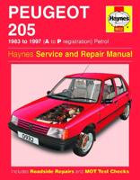 Haynes Werkplaatshandboek Peugeot 205 benzine (1983-1997) 0932