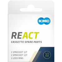 KMC tandwielen 10v 11-36 incl. lockring spare part set KMC tandwielen 10v 11-36 incl. lockring spare part set