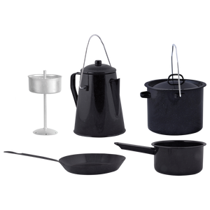 Fancy Flames Kampvuur kookset met percolator