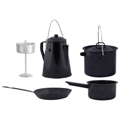 Fancy Flames Kampvuur kookset met percolator