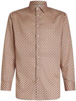 ETRO geometric-pattern long-sleeve shirt - Multicolore