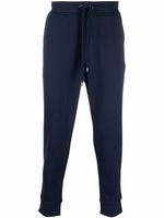 Michael Kors pantalon de jogging en coton à lien de resserrage - Bleu