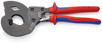 Knipex ACSR bovengrondse kabelschaar | Voor elektriciteitsleidingen | Ratelprincipe - 95 32 340 SR
