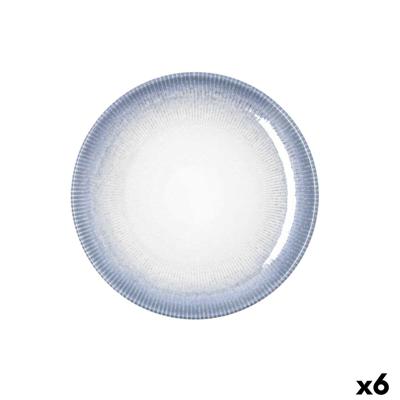 Dessertbord Bidasoa Lea Hydrozero Wit Keramisch Ø 21 cm (6 Stuks)