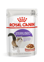 Royal Canin Sterilised in Gravy (saus) natvoer kattenvoer zakjes 12x85g