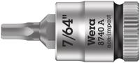 Wera 8740 A Binnenzeskant Zyklop Bitdop met 1/4"-aandrijving, 7/64" - 1 stuk(s) - 05003382001