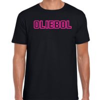 Fout kersttrui t-shirt voor heren - oliebol - roze - oliebollen - kerst/nieuwjaar