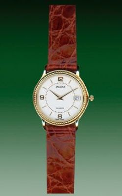 Horlogeband Jaguar J601-3 / J601-4 Leder Cognac 14mm