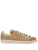 adidas baskets Campus 80 Crop en cuir - Marron