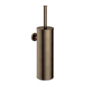 Hotbath Cobber WC-borstelgarnituur wandmodel verouderd messing CBA11AB