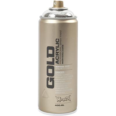 Montana Spray verf, zilver, 400 ml/ 1 doosje